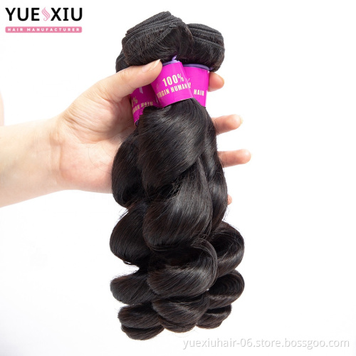 Young Virgin Black Girl Hair Extensions Wholesale Women Human Hair Pieces